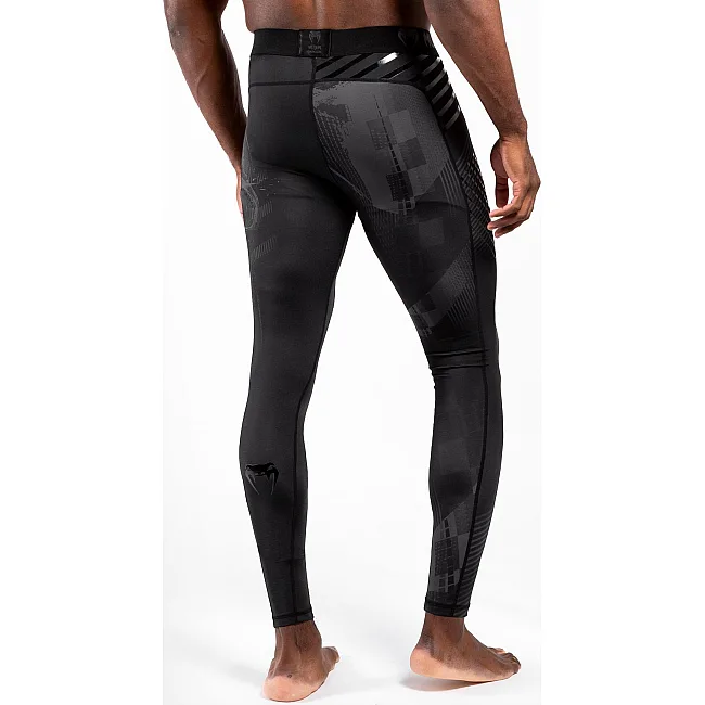 Штани компресійні VENUM Skull Black Black