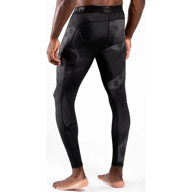 Штани компресійні VENUM Skull Black Black