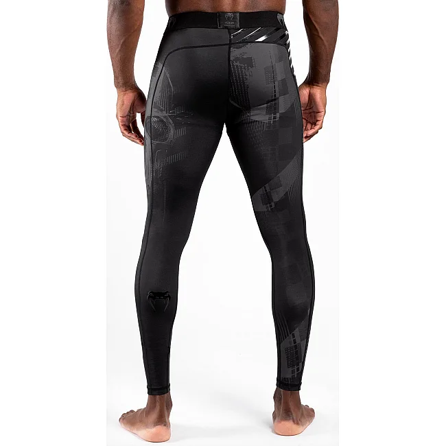 Штани компресійні VENUM Skull Black Black
