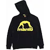 Толстовка MANTO Vibe 21 Black Yellow