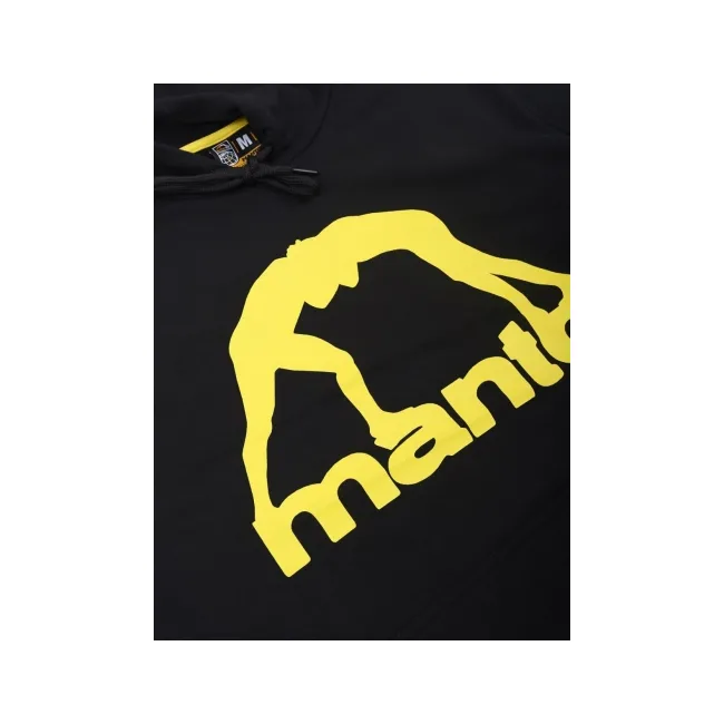 Толстовка MANTO Vibe 21 Black Yellow