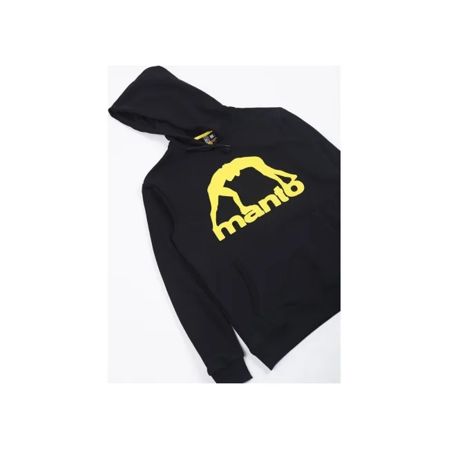 Толстовка MANTO Vibe 21 Black Yellow