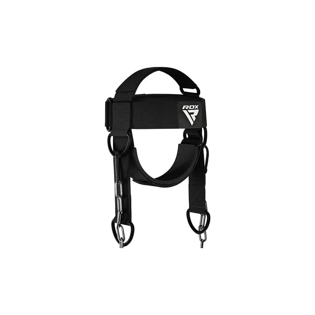 Тренажер для шиї RDX H2 Neck Harness For Weight Lifting & Strengthening Exercises Black