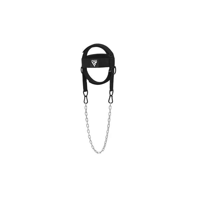 Тренажер для шиї RDX H2 Neck Harness For Weight Lifting & Strengthening Exercises Black