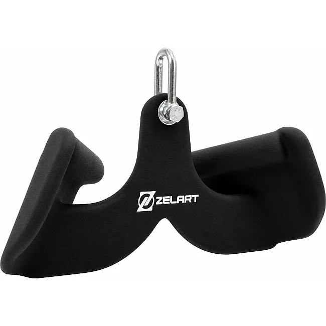 Рукоять для тяги c узким хватом Pull Down Handle нескользящее покрытие ZELART TA-00061 (Черный)
