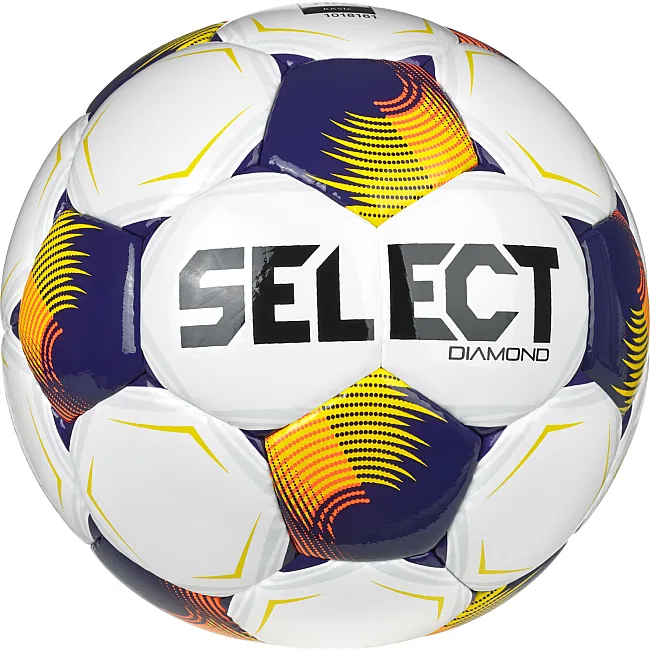 Футбольный мяч SELECT DIAMOND FIFA v26 белый, оранжевый 4