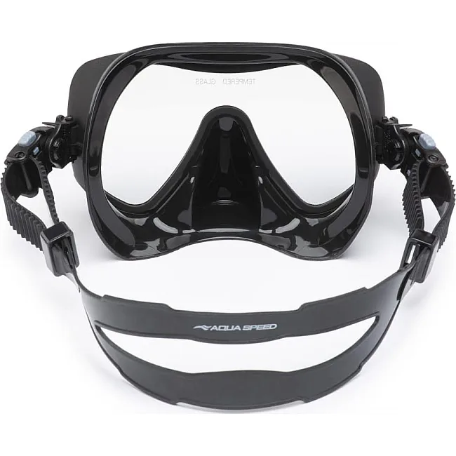 Маска для дайвинга Aqua Speed MANTA 63099 черный One Size
