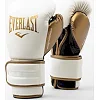Боксерські рукавиці Everlast POWERLOCK 2R TRAINING GLOVE білий, золотий 12 унцій
