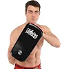 Тай-пэд ударный для Муай Тай изогнутый с ремнями и ручкой кожа FAIRTEX BO-0283 (Красный)