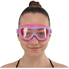 Очки-маска для плавания детские MADWAVE Comfy M047101 (Розовый)