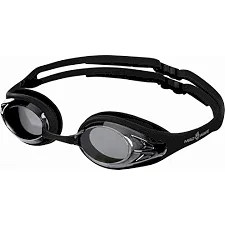 Окуляри для плавання дорослі MADWAVE Alligator mirror M042714 (Чорний)
