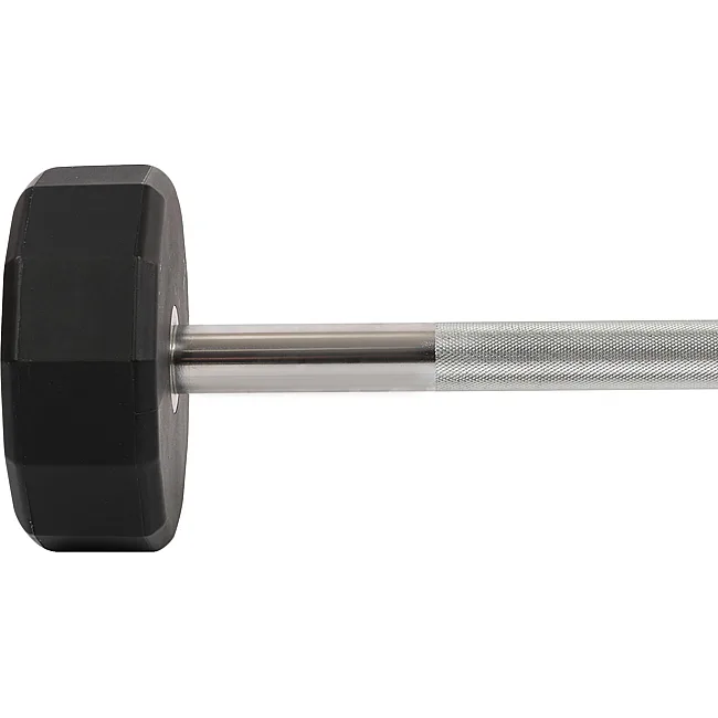Штанга неразборная с фиксированным весом прямая PEV HAMMER STRENGHT TA-9979-25 (Черный)