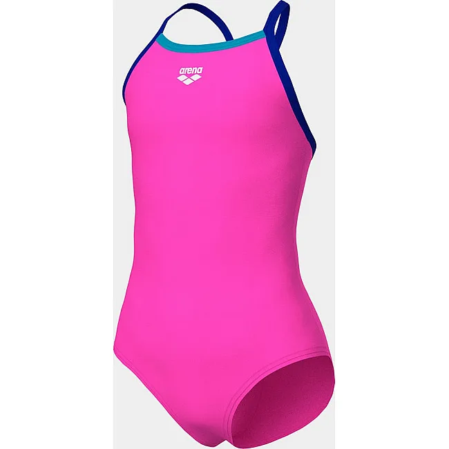 Купальник закрытый для девочек Arena SWIMSUIT LIGHT DROP SOLID розовый (для детей) 128 см
