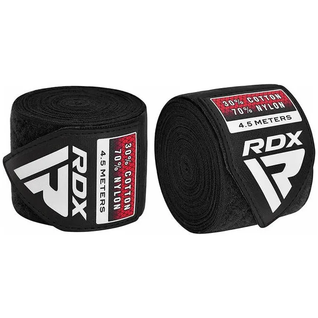 Бинти для боксу RDX RB Hand Wraps Combine 3 пари Red,Black,Blue