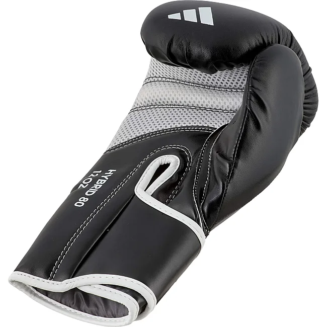 Рукавички для боксу Adidas "Hybrid 80" (чорно-білий) ADIH80