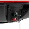 Центральный кофр задний для мотоцикла пластиковый Top Case JUHAO M-999 1шт 43x39x28см (Черный-красный)