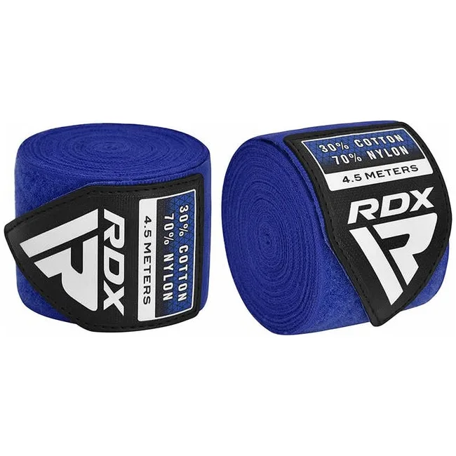 Бинти для боксу RDX RB Hand Wraps Combine 3 пари Red,Black,Blue