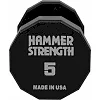 Гантель профессиональная с полиуретановым покрытием HAMMER STRENGHT TA-9215-5 (Черный)