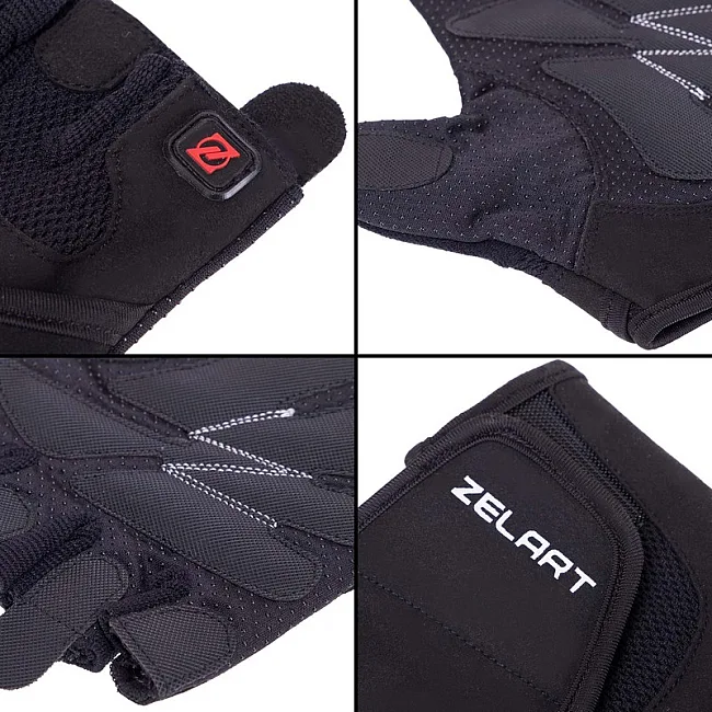Спортивные перчатки
 ZELART

 SB-161564 (Черный)