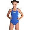 Купальник закрытый для девочек Arena TEAM SWIMSUIT SWIM PRO SOLID синий