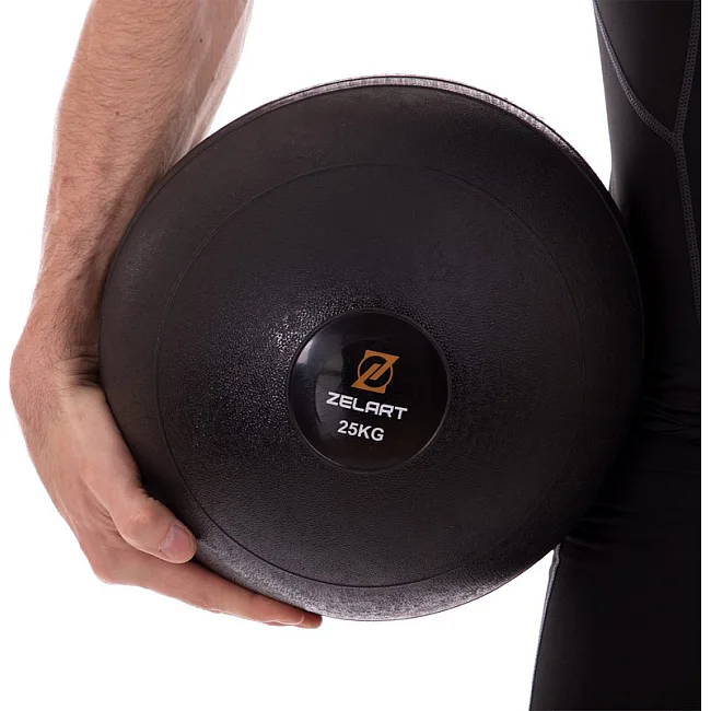 Слэмбол мяч набивной для кроссфита и фитнеса
 ZELART
 FI-2672-25 25кг