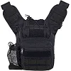 Сумка через плечо тактическая SILVER KNIGHT TY-155 27x22x9см (Черный)