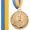 Медаль спортивная с лентой SP-SPORT ZING C-4329 (Золотой)