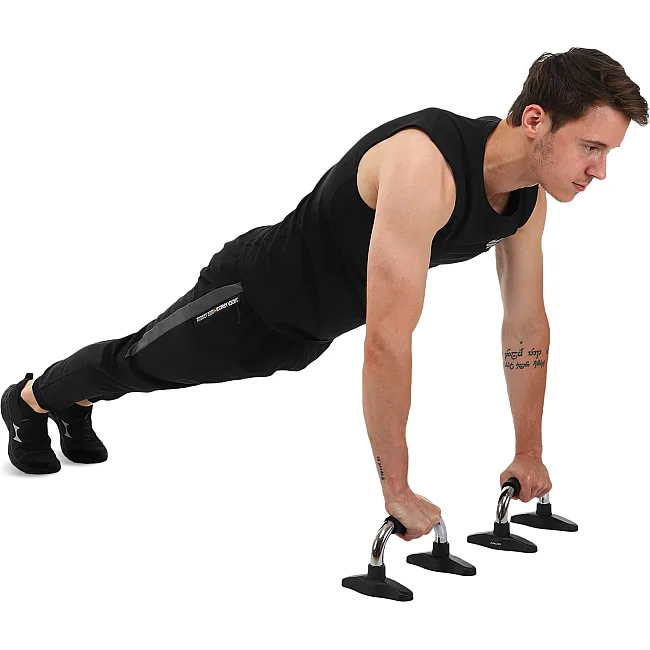 Упори для віджимань 2штуки ZELART
 FI-9998 PUSH-UP BAR 25,3x16x14см хром