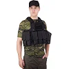 Разгрузочный жилет на 6 карманов MILITARY RANGERS ZK-5517 (Черный)