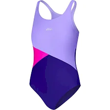 Купальник для девочек Aqua Speed POLA 8619 светло-фиолетовый, фиолетовый, розовый Дит 134см