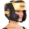 Шлем для бокса в мексиканском стиле
 FLEX FISTRAGE VL-5500 (Черный-золотой)