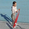 Лента-эспандер для спорта и реабилитации POWER SYSTEM PS-4122 Flat Stretch Band Level 2 Red (9-11кг.)