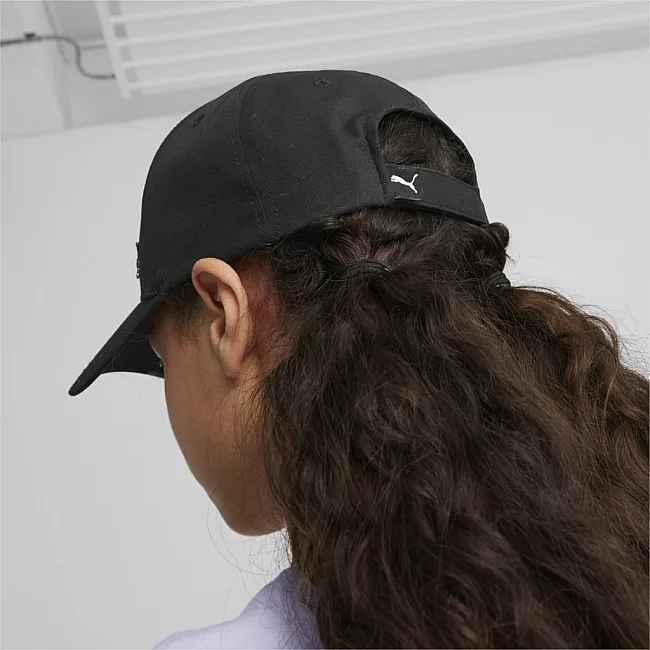 Кепка дитяча Puma Metal Cat Cap Jr чорний OSFA