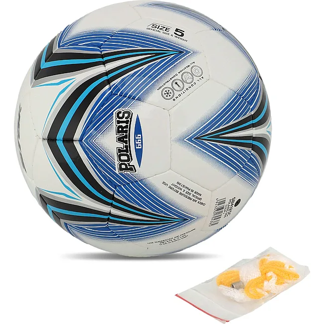 Футбольный мяч SELECT
AR POLARIS 666 SB4125C №5 Comp
ite кожа (Белый-синий)