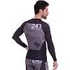 Костюм компрессионный мужской рашгард лонгслив и штаны VENUM
 9514-9614 (Черный)