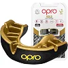 Капа для бокса OPRO Gold детская (возраст до 10 лет) Black/Gold (art.102505001)