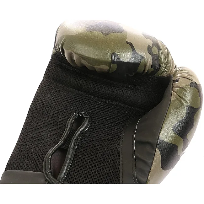 Боксерські рукавиці Everlast SPARK TRAINING GLOVE чорний, коричневий 10 унцій