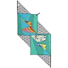 Полотенце для пляжа и бассейна из микрофибры SURFBOARD BEACH TOWEL T-SBT 80х160 см (Голубой)