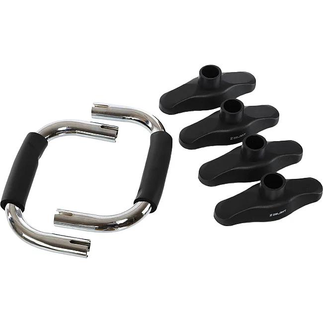 Упори для віджимань 2штуки ZELART
 FI-9998 PUSH-UP BAR 25,3x16x14см хром