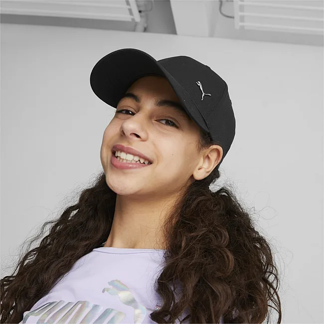 Кепка дитяча Puma Metal Cat Cap Jr чорний OSFA