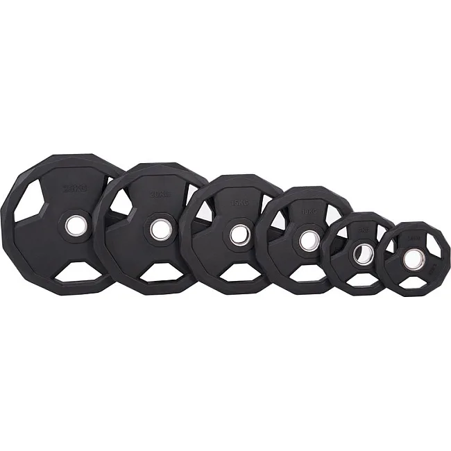 Блин для штанги полиуретановый
 LI NUO SC-3858-20 51мм 20кг