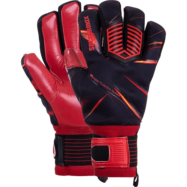 Вратарские перчатки
 профессиональные с защитой пальцев SOCCERMAX GK-016
 7-11