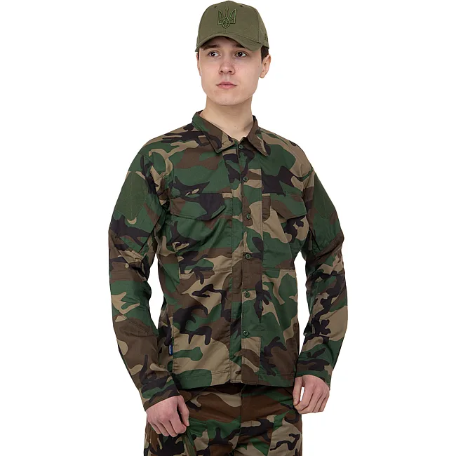 Китель тактический MILITARY RANGERS ZK-JK6006 (Камуфляж Woodland)