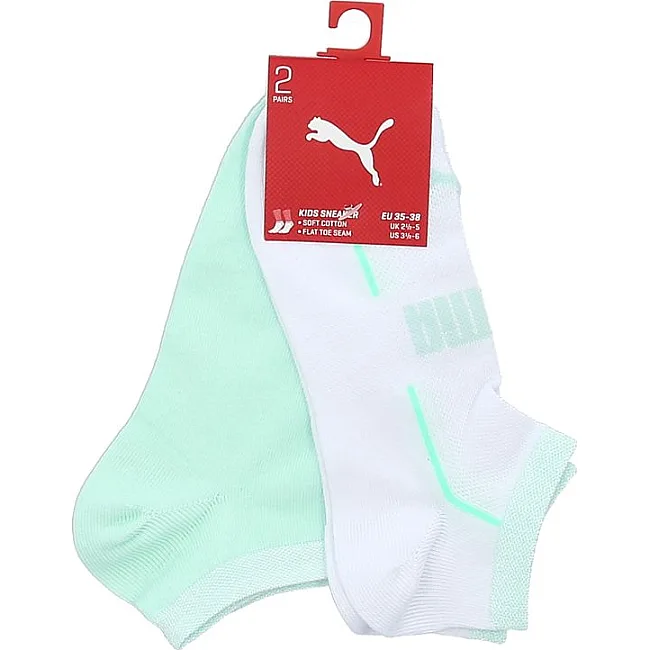 Шкарпетки PUMA GIRLS MESH SNEAKER 2P дитячі 35-38