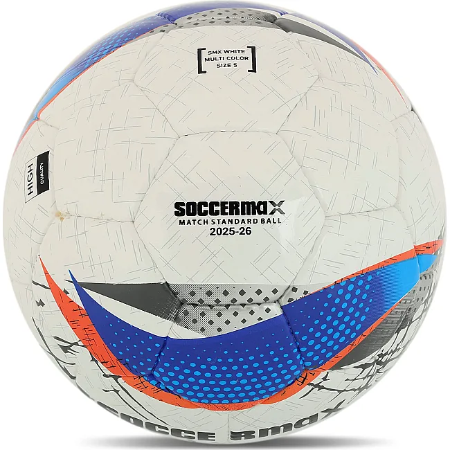 Футбольный мяч
 SOCCERMAX FB-4212 №5 PU (Белый-синий)
