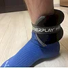 Утяжелители-манжеты для ног и рук PowerPlay PP-4349 Ankle/Wrist Weights (2шт.*1 kg) (пара) Черные