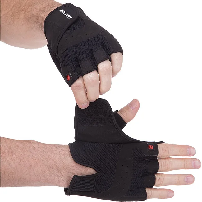 Спортивные перчатки
 ZELART

 SB-161564 (Черный)