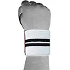Бинти для зап'ясть (кистьові бинти) RDX W2 Gym Wrist Wraps BLACK/WHITE PLUS
