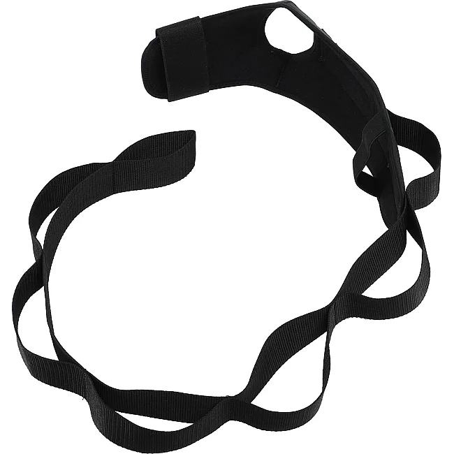 Лента стропа с петлями для растяжки STRETCHING STRAP EZOUS I-01 8 петель