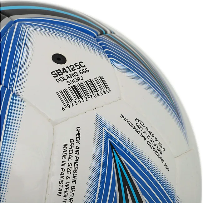 Футбольный мяч SELECT
AR POLARIS 666 SB4125C №5 Comp
ite кожа (Белый-синий)